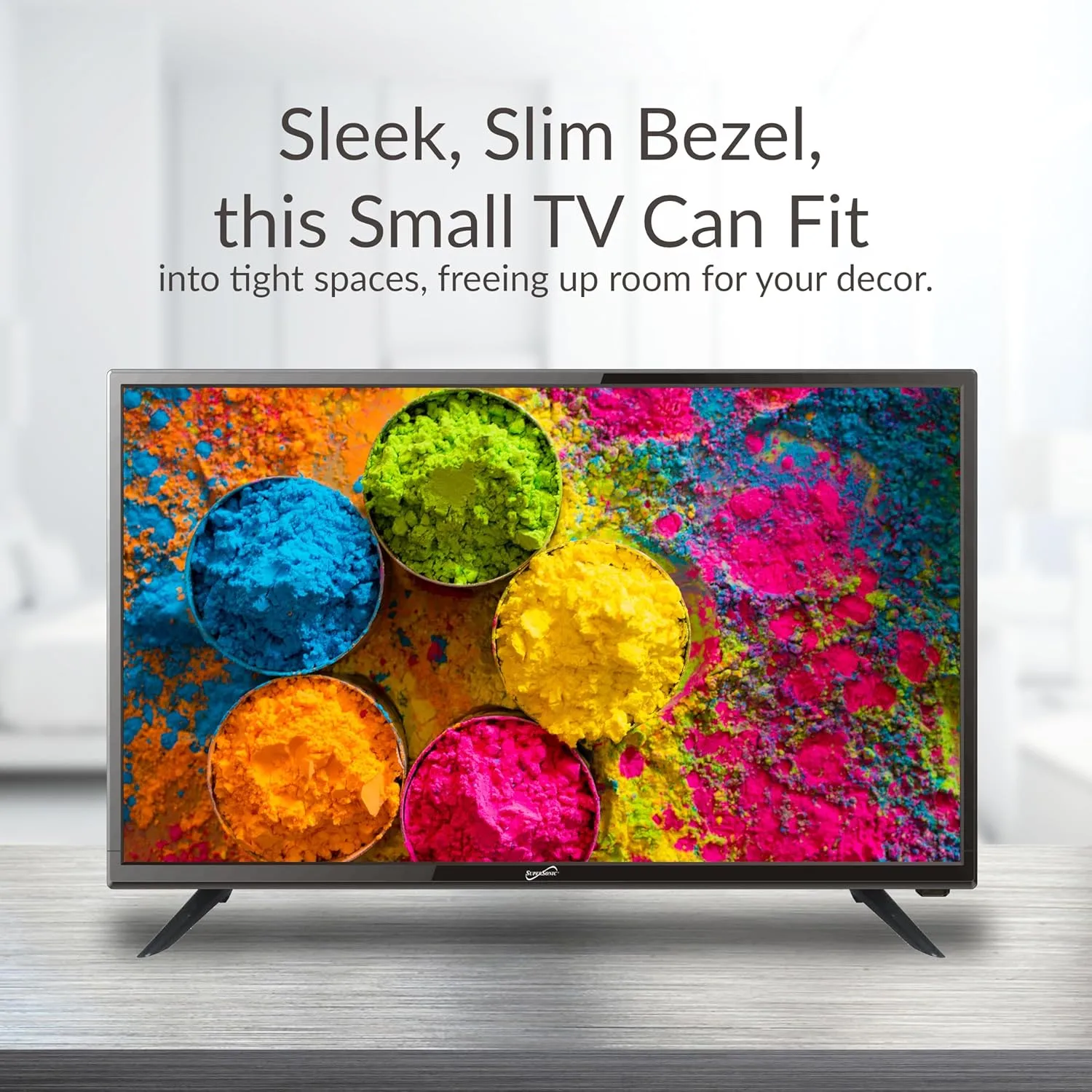 SUPERSONIC LED HDTV with HDMI and USB