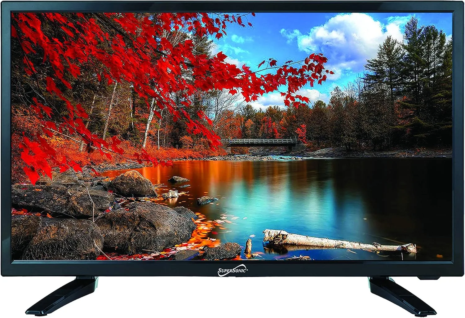 SUPERSONIC LED HDTV with HDMI and USB