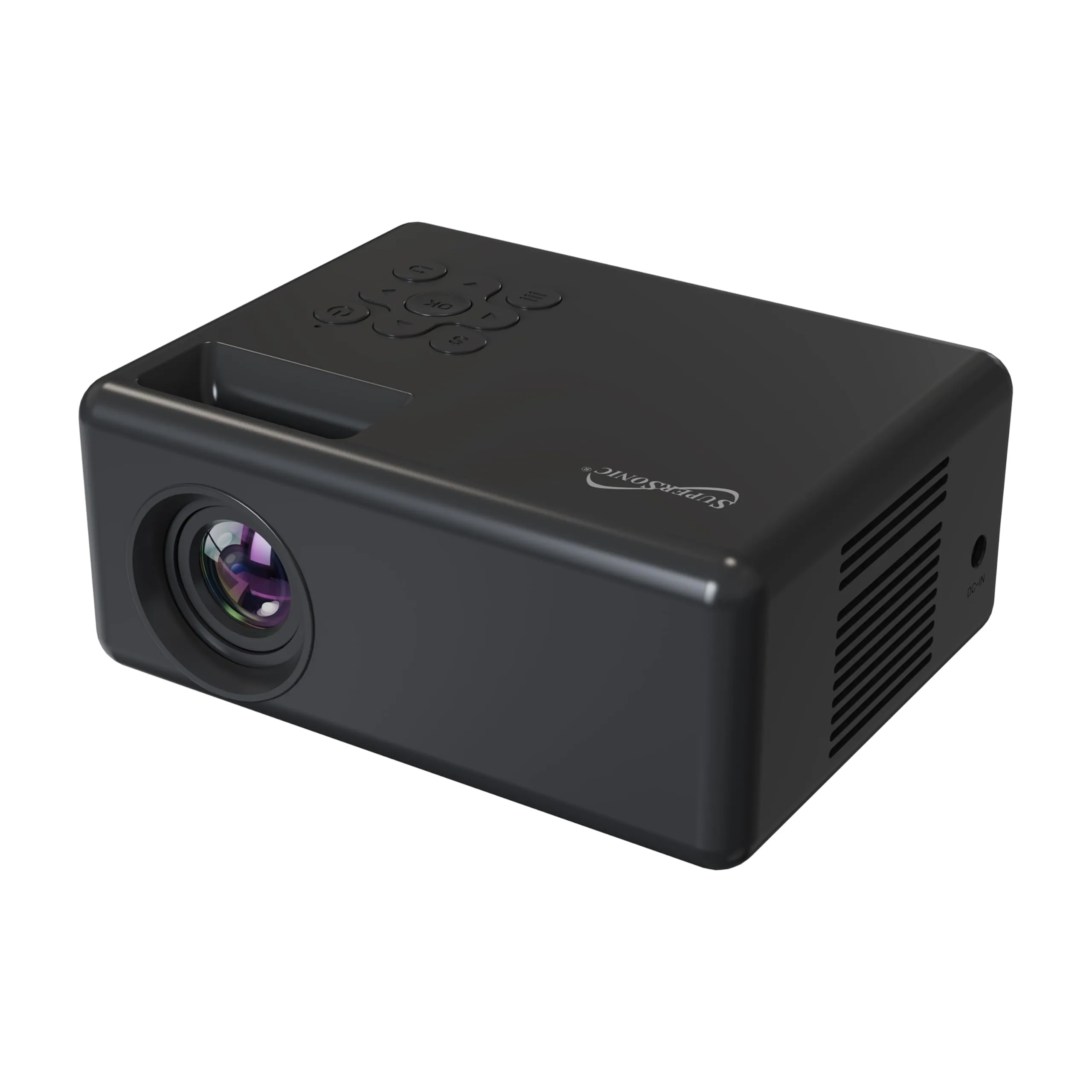 Supersonic SC-280P 720P HD LED Projector — 1280×720 Native, 1080P HDMI, 2000 Lumens