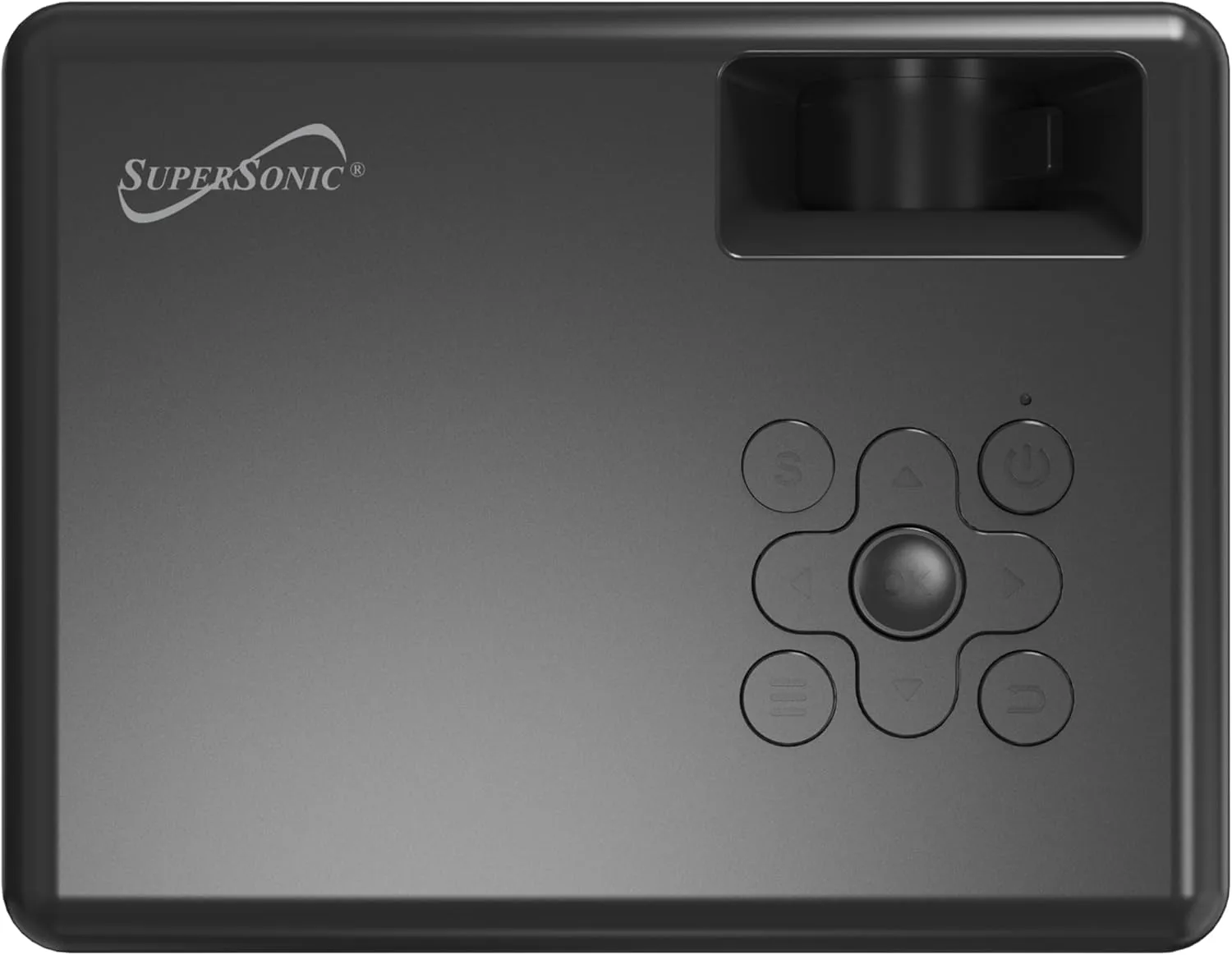Supersonic SC-280P 720P HD LED Projector — 1280×720 Native, 1080P HDMI, 2000 Lumens