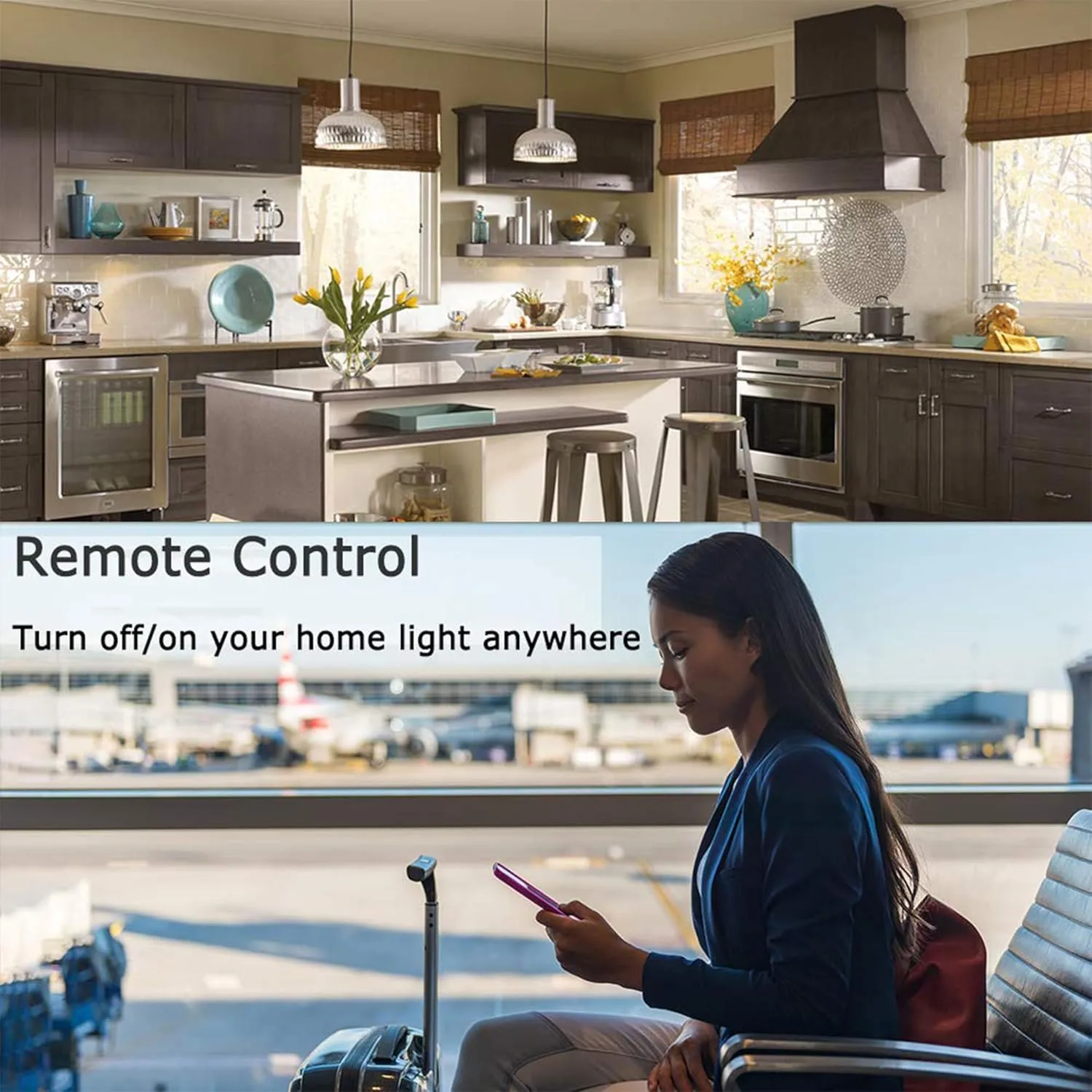 Supersonic SC-846SB Smart LED Bulb with WiFi and Alexa Enabled, WiFi, App Control, 16 Million Colors, 806 Lumen, Scheduling, Multiple Scenes, Easy Installation, Android/iOS, Energy Efficiency