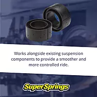 SuperSprings CSS-1168 Coil SumoSprings – Pair, Black, 1.68 in Inner Wall