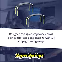 SuperSprings MXKT Mounting Kit for SuperSprings Applications - Black