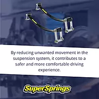 SSA25 SuperSprings Leaf Springs for RAM/Ford/Chevy/GMC/Nissan - Black
