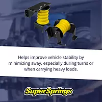 SuperSprings SSR-187-54-1 SumoSprings Rear Maxim for Ford F-53 Left/Right Pair