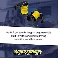 SuperSprings SSR-187-54-1 SumoSprings Rear Maxim for Ford F-53 Left/Right Pair
