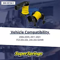 SuperSprings SSR-187-54-1 SumoSprings Rear Maxim for Ford F-53 Left/Right Pair