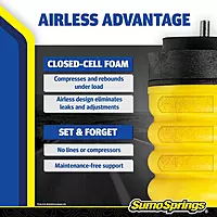 SuperSprings SSR-313-54 Rear SumoSprings for Ram ProMaster 1500/2500/3500 2WD