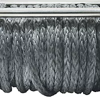 SUPERWINCH Tiger Shark, 15000 lb Capacity, Hawse Fairlead, 15/32 in x 78 ft Synthetic Rope, 12V, Kit