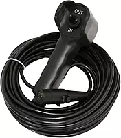 SUPERWINCH Tiger Shark, 15000 lb Capacity, Hawse Fairlead, 15/32 in x 78 ft Synthetic Rope, 12V, Kit