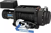 SUPERWINCH 1518001 Tiger Shark 18000SR 12V DC Winch 18,000lb Single Line Pull with Hawse Fairlead
