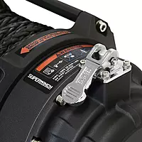 SUPERWINCH 1518001 Tiger Shark 18000SR 12V DC Winch 18,000lb Single Line Pull with Hawse Fairlead
