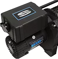 SUPERWINCH 1518001 Tiger Shark 18000SR 12V DC Winch 18,000lb Single Line Pull with Hawse Fairlead