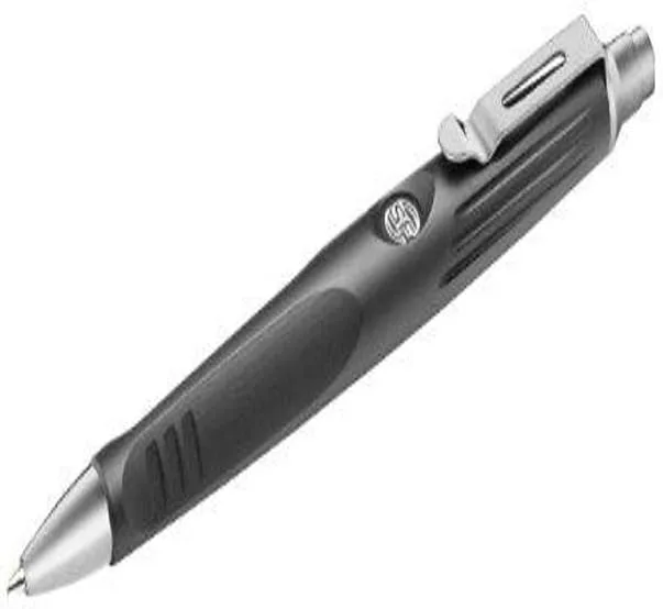 Surefire IV Writing Pen with Clicking Mechanism Black/Silver