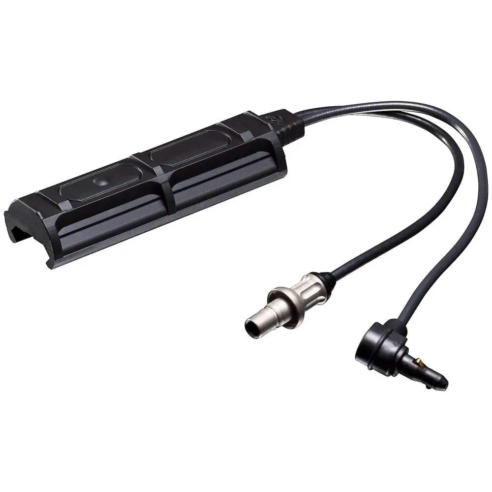 Mil-Spec 7" Remote Activation Dual Switch with Snap-on Switch Platform for Scoutlight Weaponlight + ATPIAL Laser Device