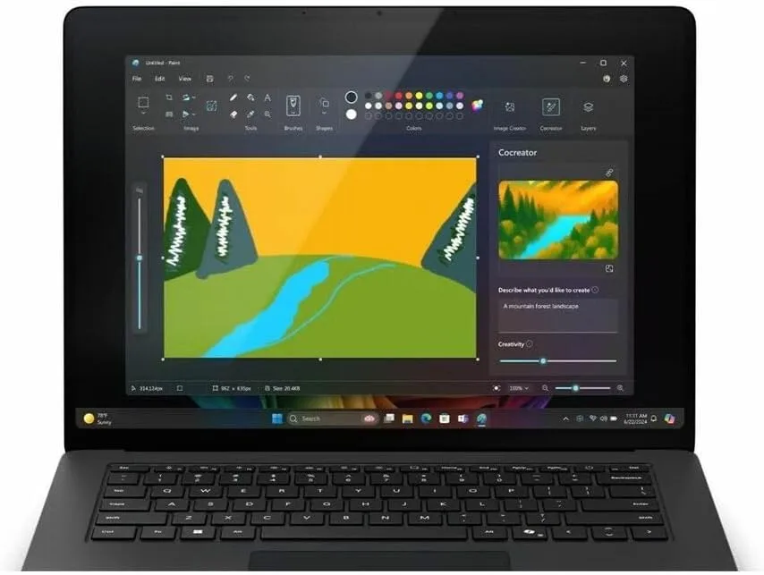 Microsoft Surface Laptop 7 15" Touchscreen Copilot+ PC Notebook - Intel Core Ultra 7 - 32GB - 1TB - Black