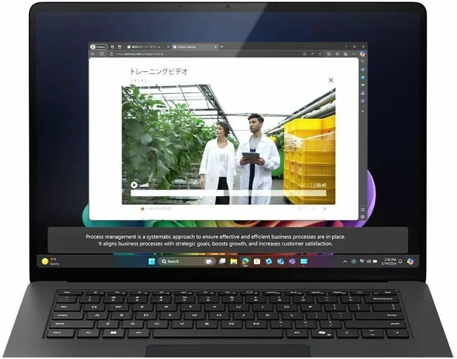 Microsoft Surface Laptop 7 15" Touchscreen Copilot+ PC Notebook - Intel Core Ultra 7 - 32GB - 1TB - Black