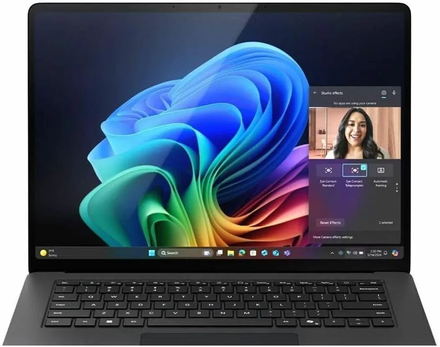Microsoft Surface Laptop 7 15" Touchscreen Copilot+ PC Notebook - Intel Core Ultra 7 - 32GB - 1TB - Black