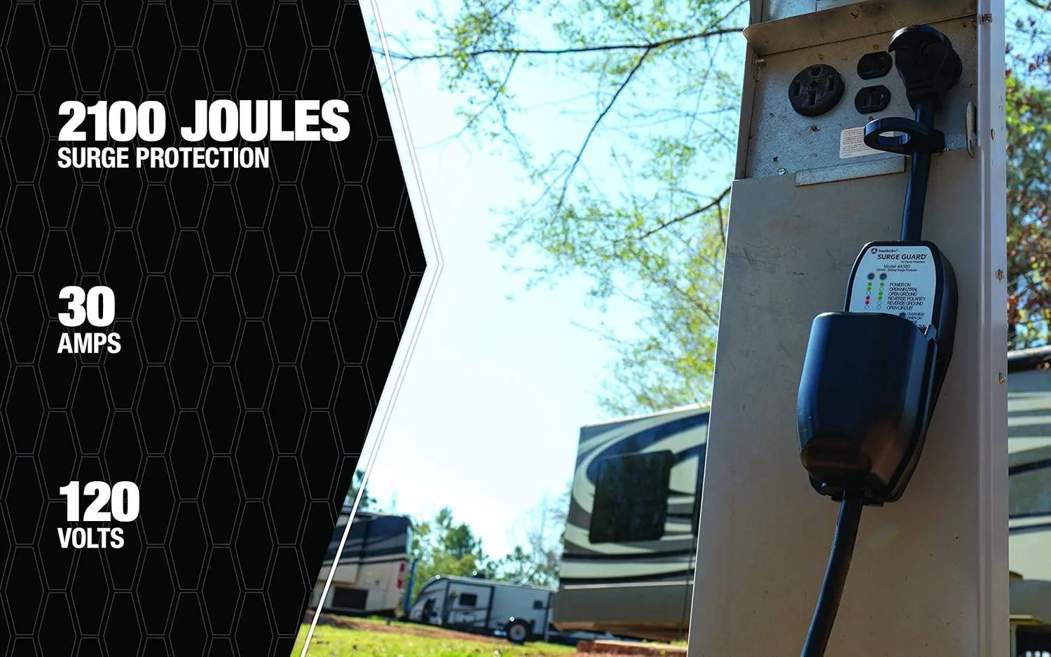30A Portable Surge Guard w/Cover