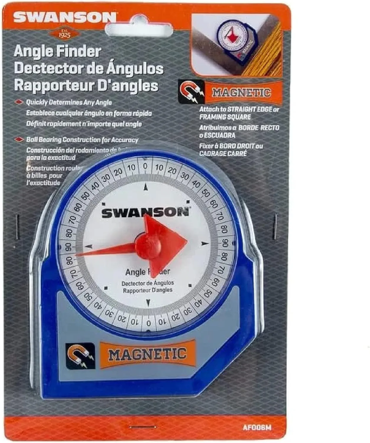 Swanson Tool AF006M Magnetic Angle Finder