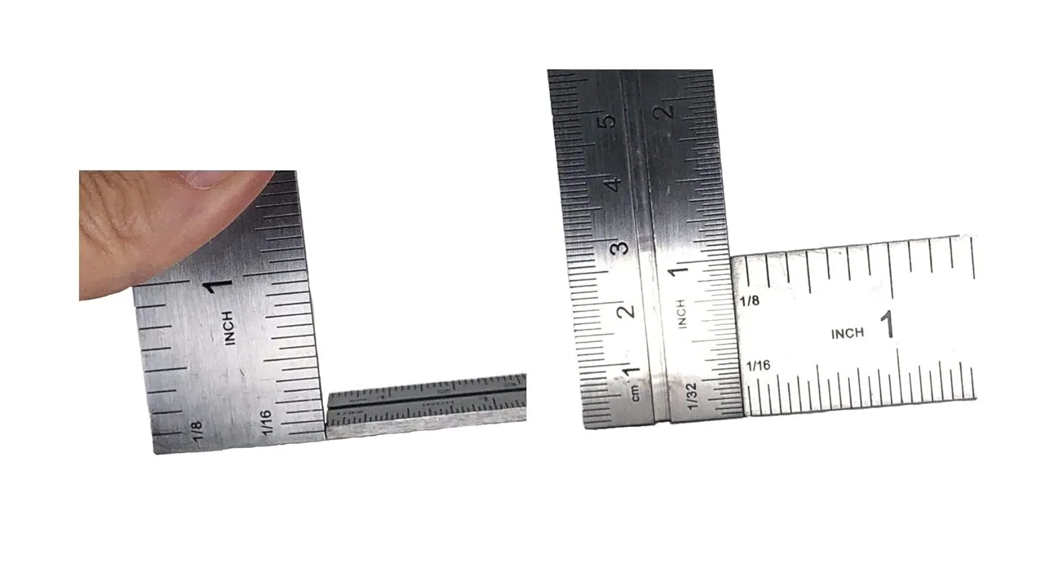 SWANSON TOOLS Combination Square with Die-Cast Zinc Body and Stainless Steel Rule