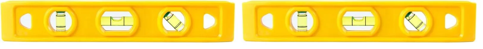 Swanson Tool TL011 9-Inch Speedlite Torpedo Level Yellow (Pack of 2) 2-Pack