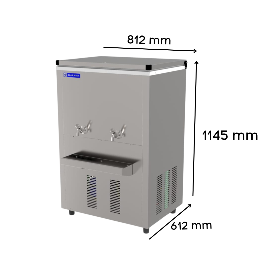 Dimension of Blue Star Storage Water Cooler SWC Series-SWC150150SST Dimension of Blue Star Storage Water Cooler SWC Series-SWC150150SST