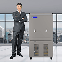 Large storage capacity water cooler, Blue Star SWC3060SS, 60 litres. Large storage capacity water cooler, Blue Star SWC3060SS, 60 litres.