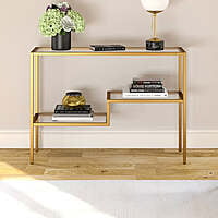 Stockton Golden Metal Frame Console Table Stockton Golden Metal Frame Console Table