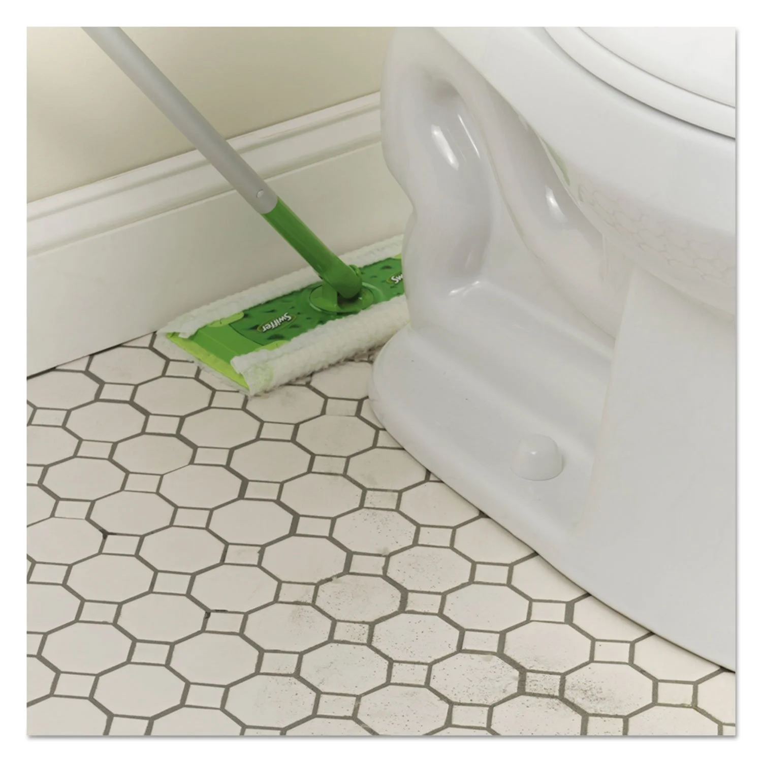 Swiffer 33407BX Dry Refill System, Cloth, White, 32/Box