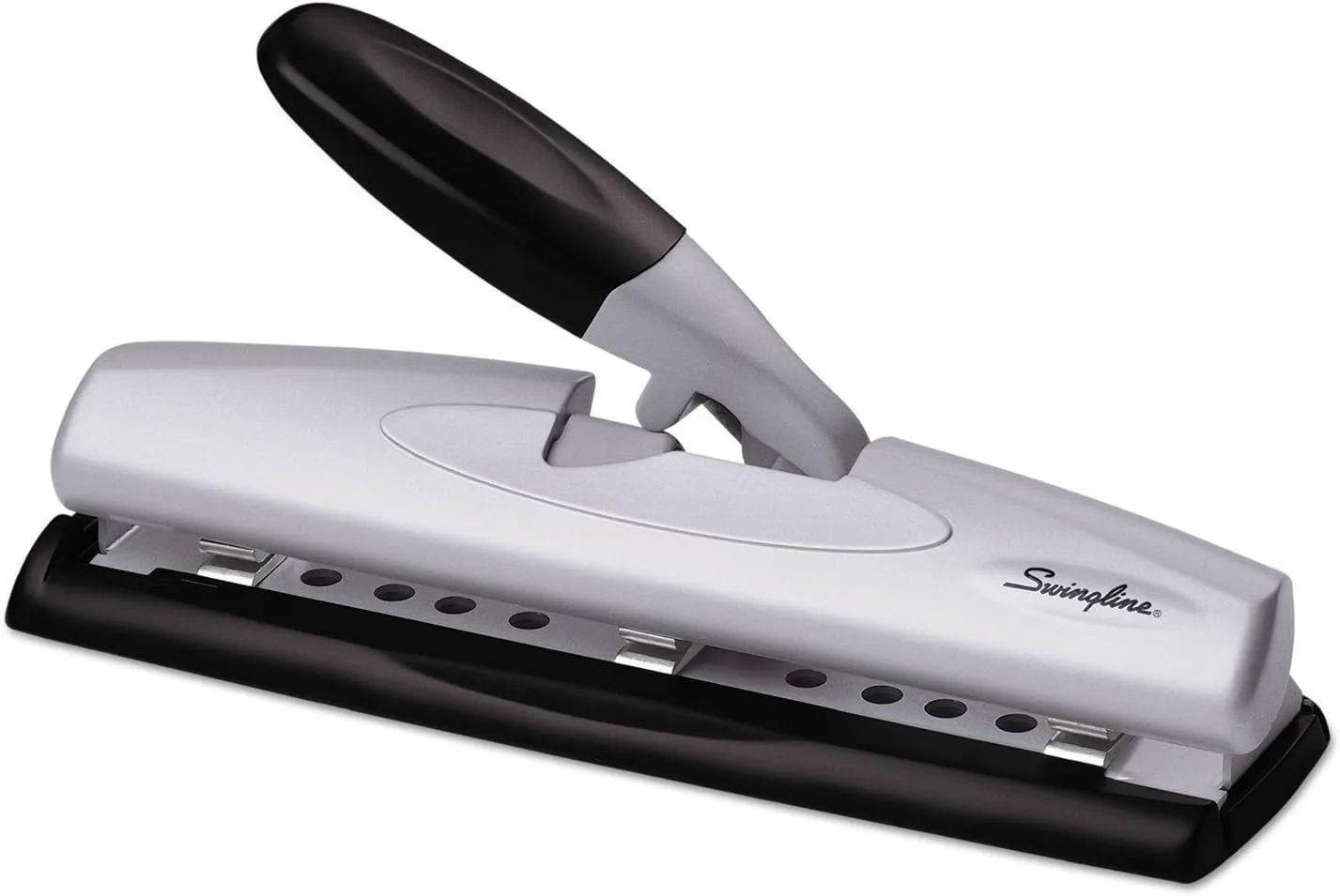 SWINGLINE LightTouch Adjustable Desktop Hole Punch