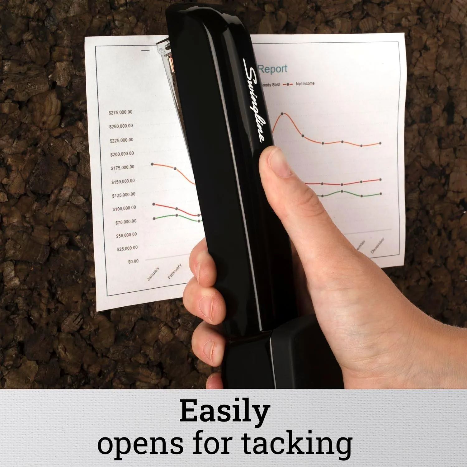 Swingline 747 Business Stapler, 30 Sheet Capacity, Black (74741)