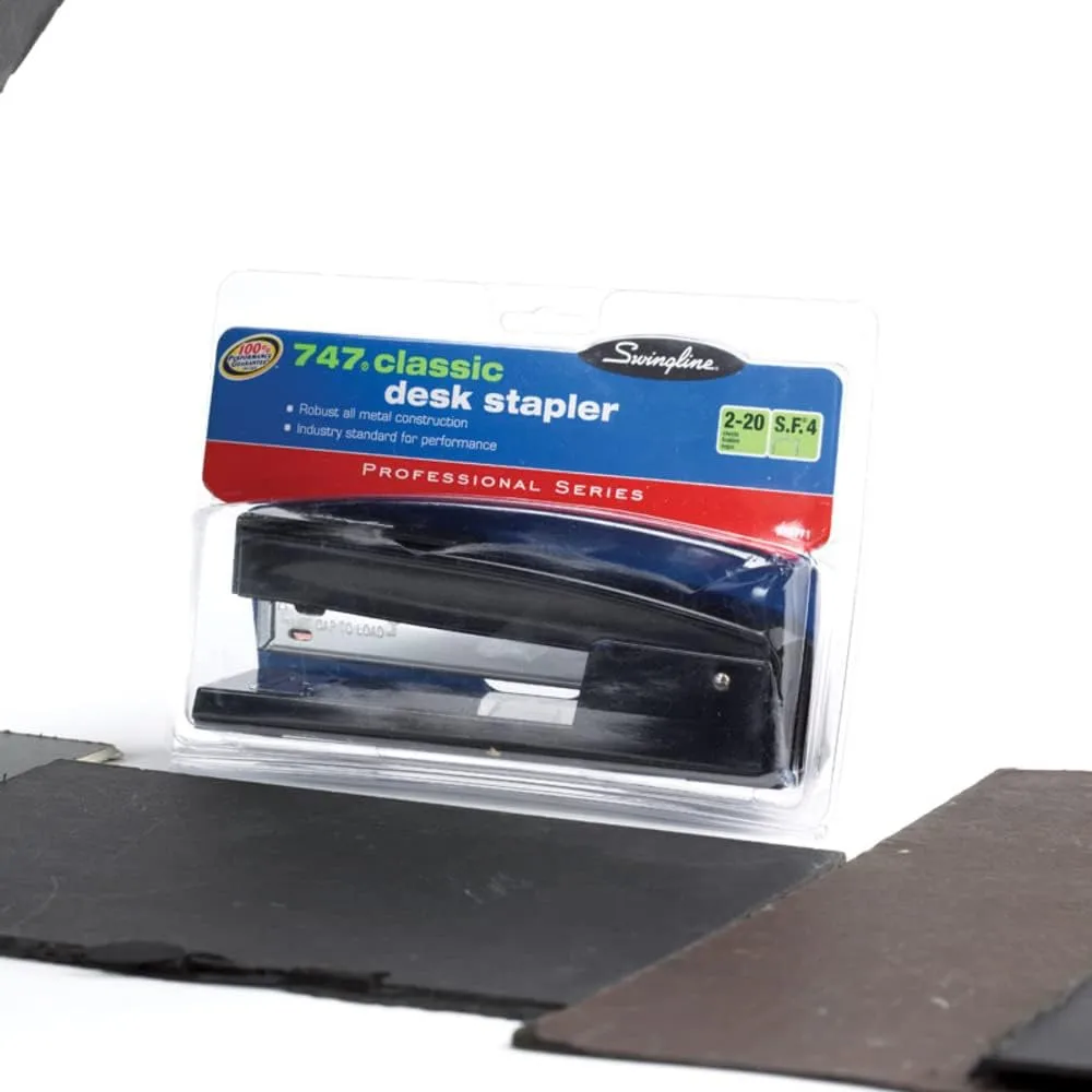 Swingline Stapler, 747, Classic, 20 Sheet Capacity, Metal, Black (74771)