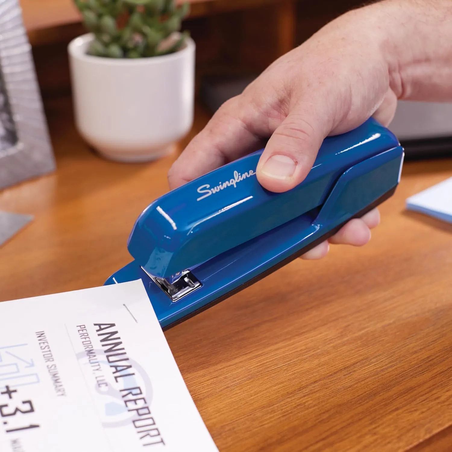 SWINGLINE 747 Business Stapler, 30-Sheet All-Metal Desktop