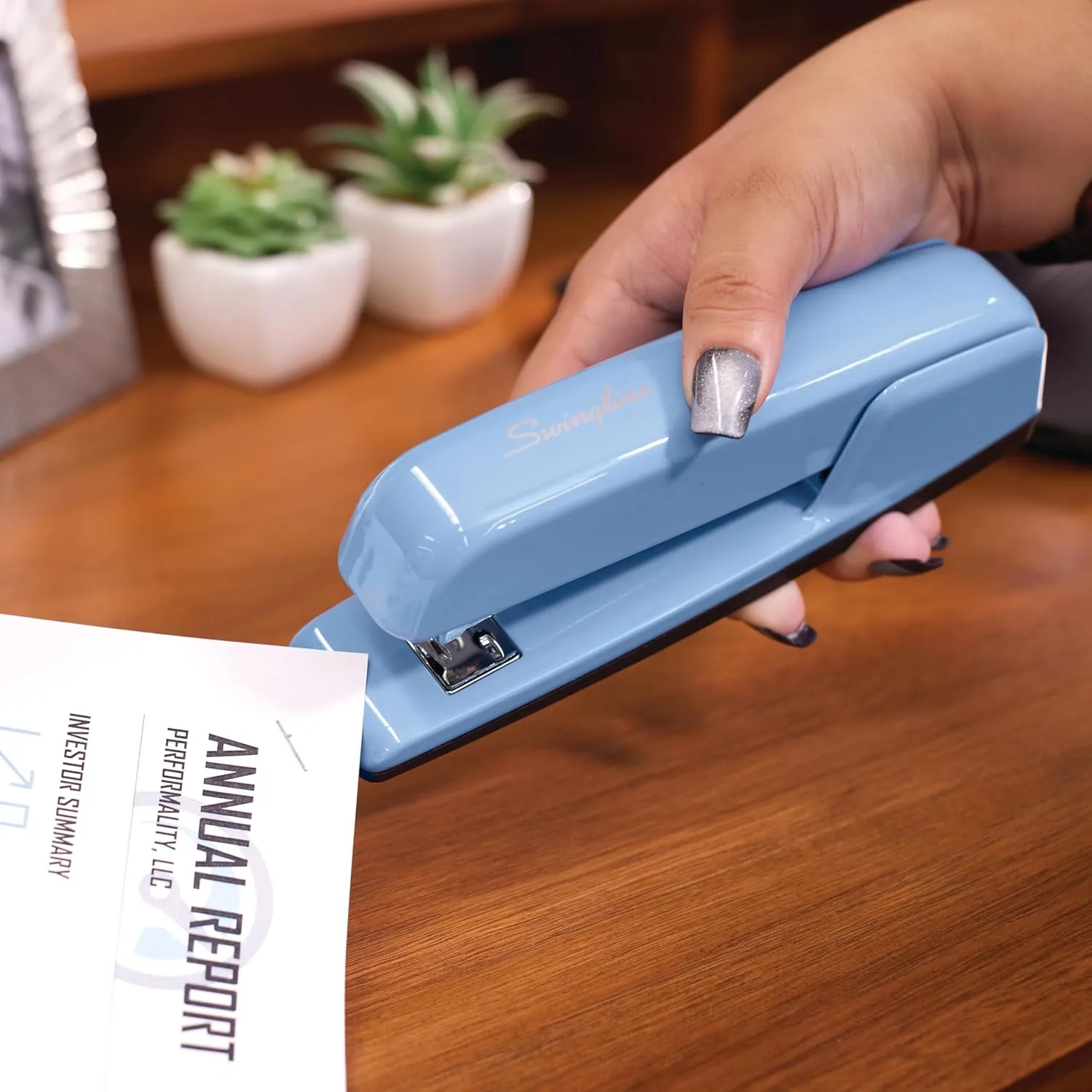 SWINGLINE 747 Business Stapler, 30-Sheet All-Metal Desktop