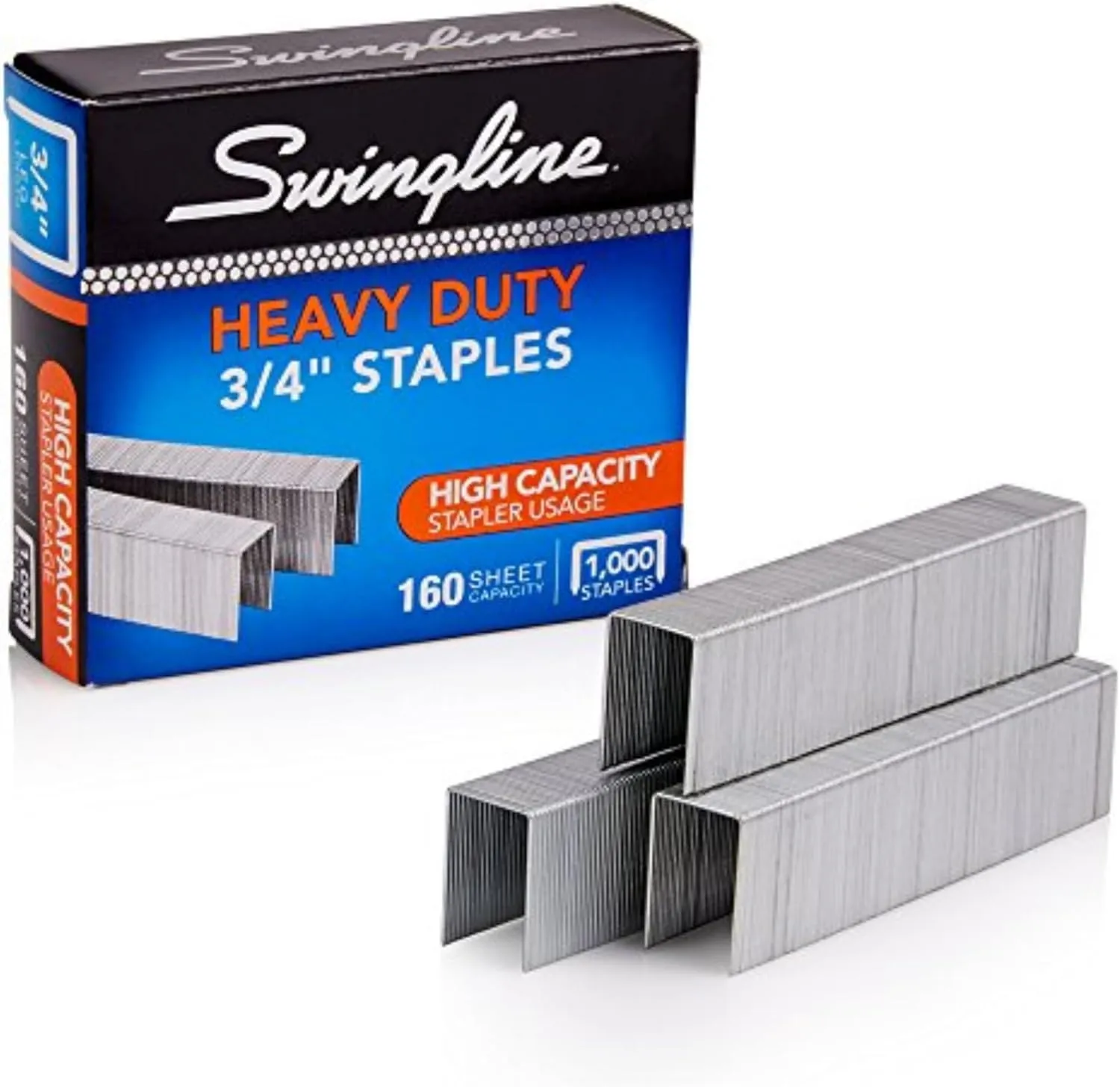 SWINGLINE Heavy Duty Staples, 100 Staples per Strip