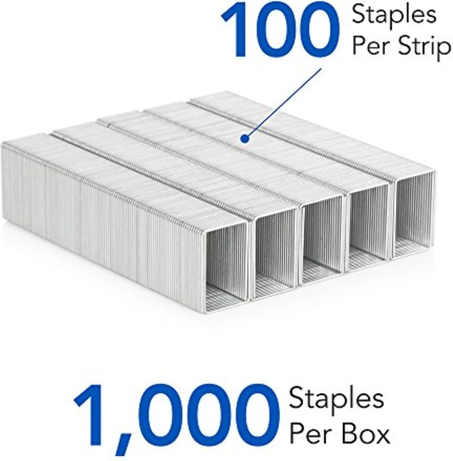 SWINGLINE Heavy Duty Staples, 100 Staples per Strip