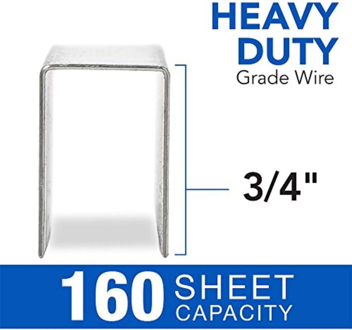 SWINGLINE Heavy Duty Staples, 100 Staples per Strip