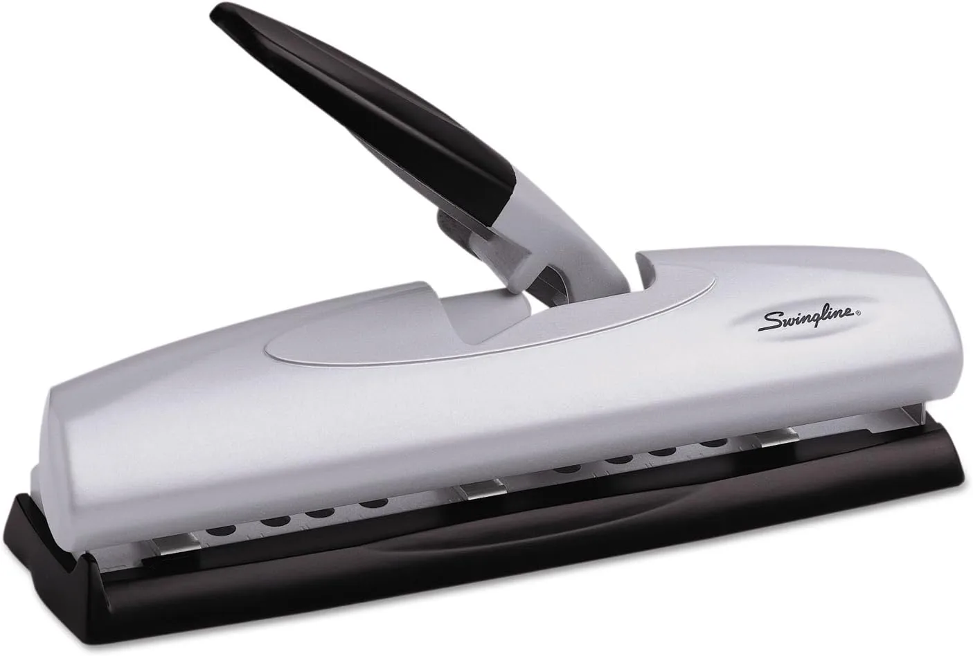 SWINGLINE LightTouch Adjustable Desktop Hole Punch