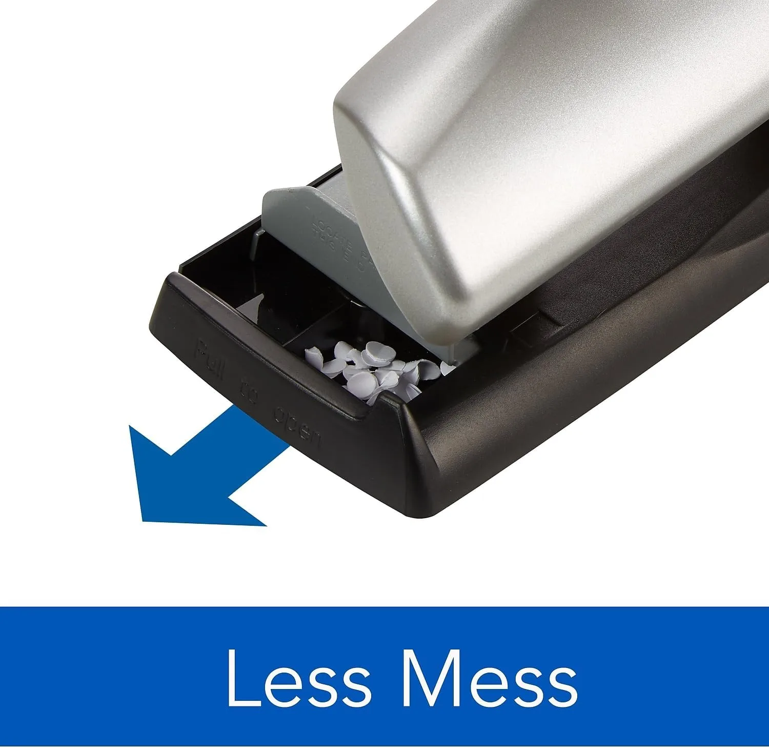 SWINGLINE LightTouch Adjustable Desktop Hole Punch