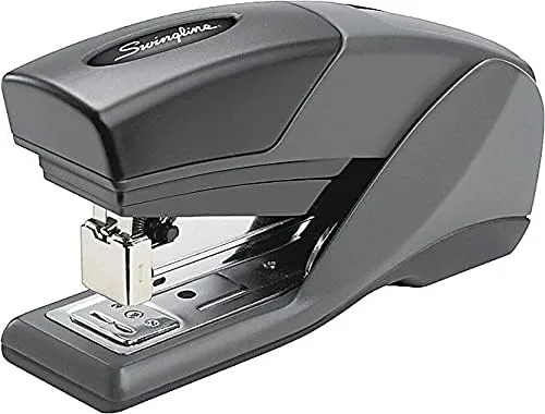 Swingline Optima 25 Compact Reduced Effort Stapler, Orange/Gray (66412)