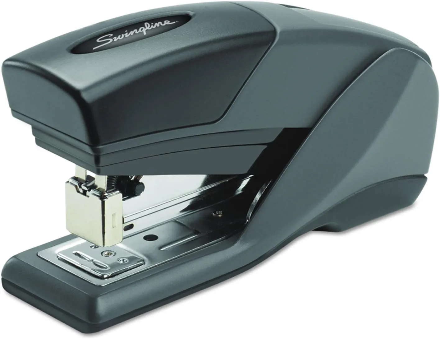 Swingline Optima 25 Compact Reduced Effort Stapler, Orange/Gray (66412)