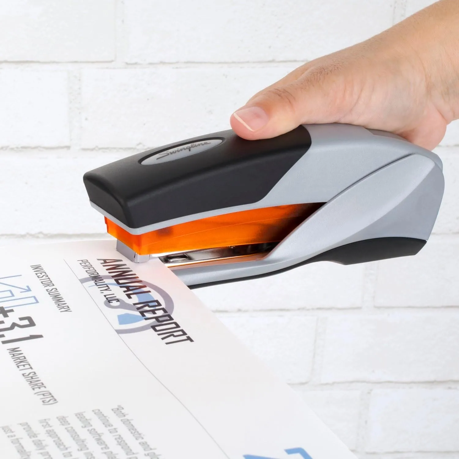SWINGLINE Optima 25 Reduced Effort Stapler