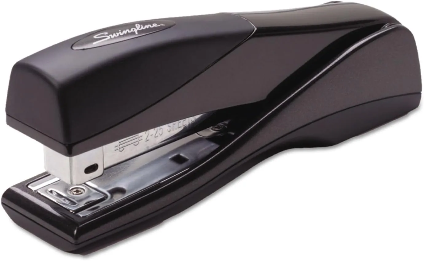 SWINGLINE Optima Grip Stapler - Ergonomic Metal Desktop