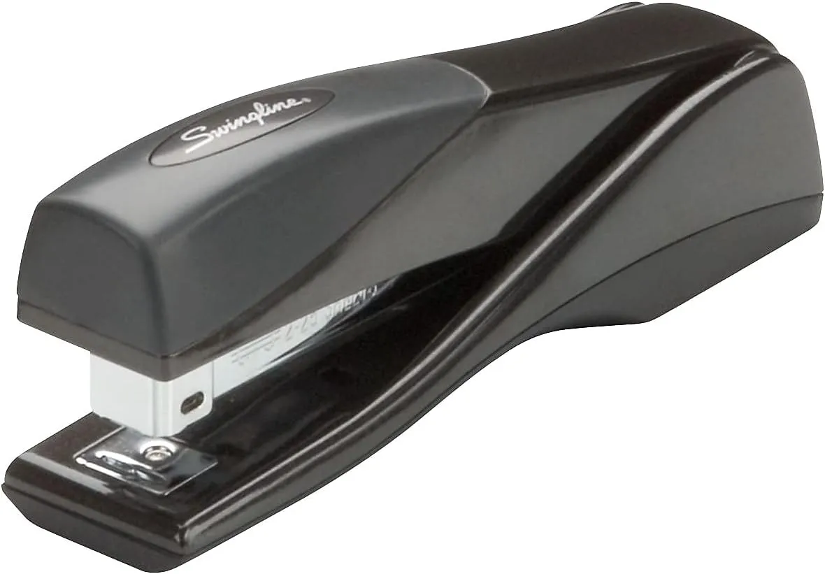 SWINGLINE Optima Grip Stapler - Ergonomic Metal Desktop