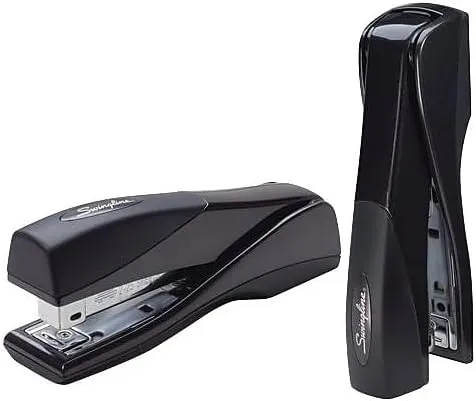 SWINGLINE Optima Grip Stapler - Ergonomic Metal Desktop