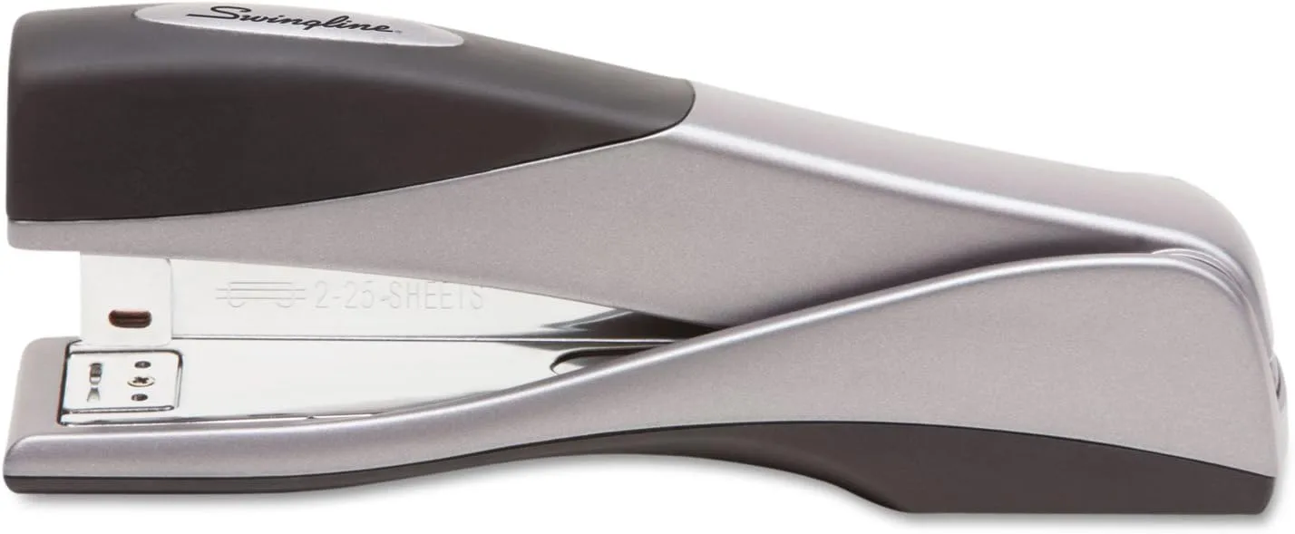 SWINGLINE Optima Grip Stapler - Ergonomic Metal Desktop