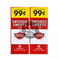 SWISHER SWEETS 2/.99 (60 CIGARS)