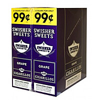 SWISHER SWEETS 2/.99 (60 CIGARS)