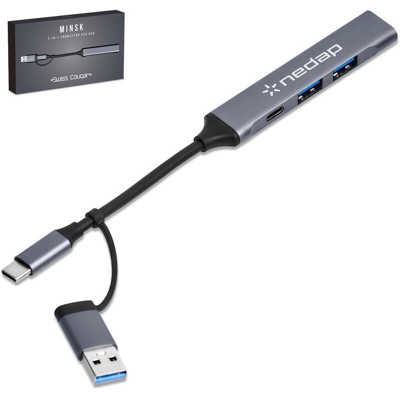 Minsk 2-in-1 Connector USB Hub